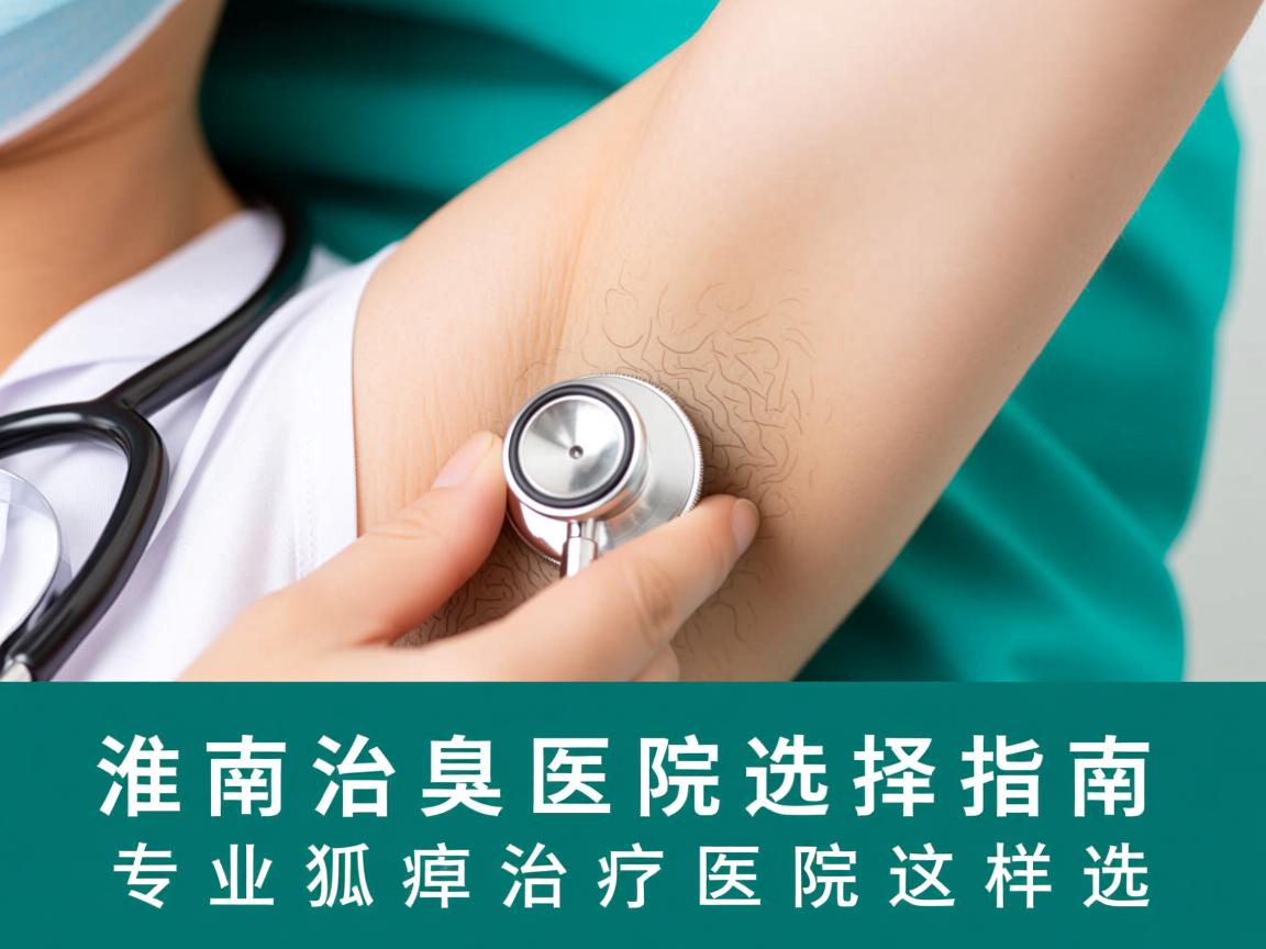 淮南治狐臭医院选择指南，专业狐臭治疗医院这样选