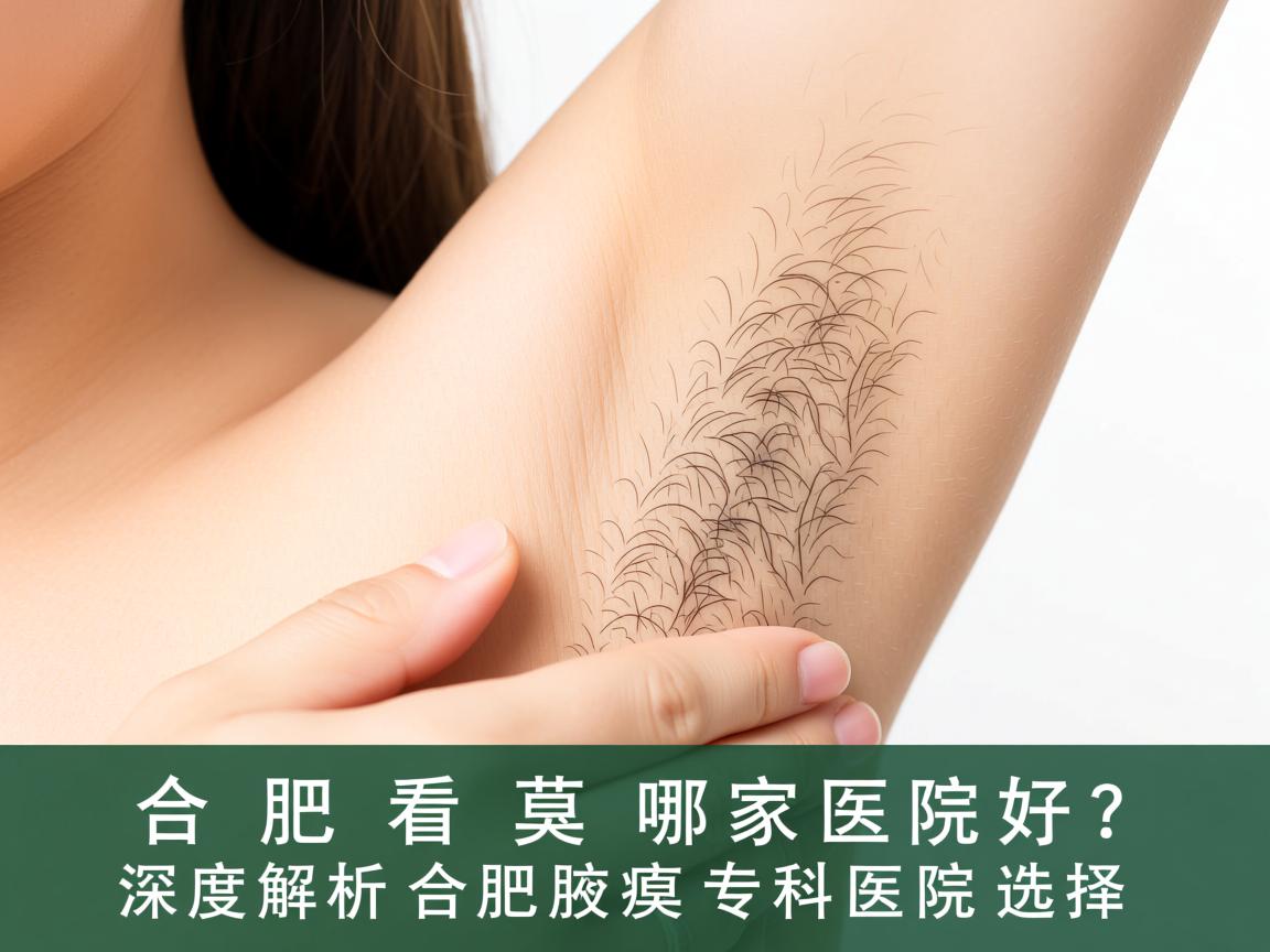 合肥看腋臭哪家医院好？深度解析合肥腋臭专科医院选择