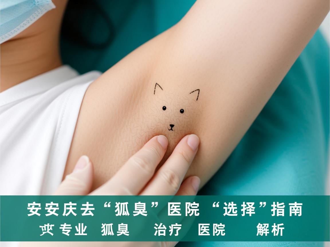安庆去狐臭医院选择指南，专业狐臭治疗医院解析