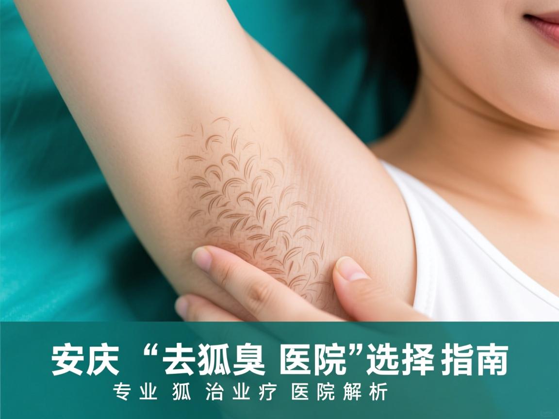 安庆去狐臭医院选择指南，专业狐臭治疗医院解析