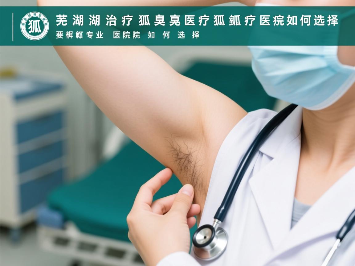 芜湖治疗狐臭医院解析，专业狐臭治疗医院如何选择