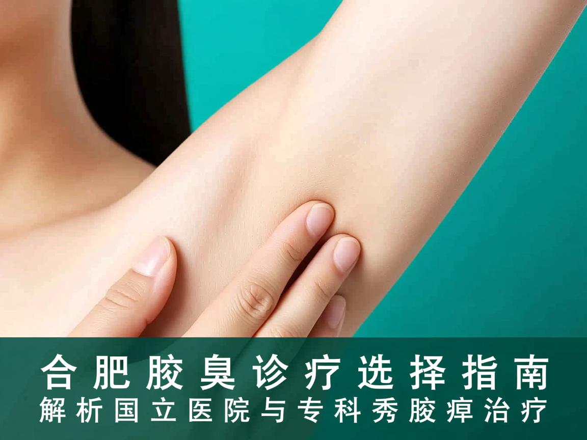 合肥腋臭诊疗选择指南，解析国立医院与专科腋秀的腋臭治疗