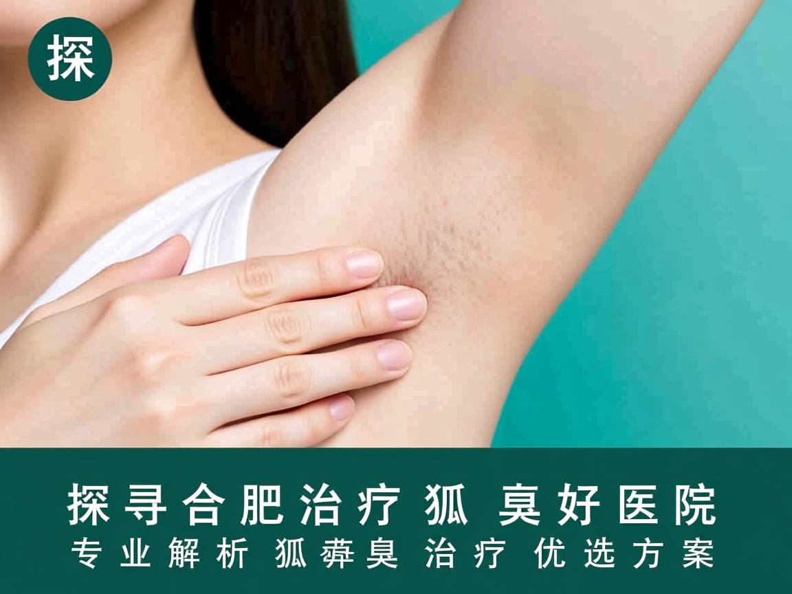 探寻合肥治疗狐臭好医院，专业解析狐臭治疗优选方案
