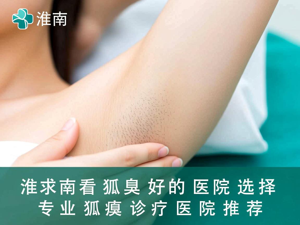 淮南看狐臭好的医院选择，专业狐臭诊疗医院推荐