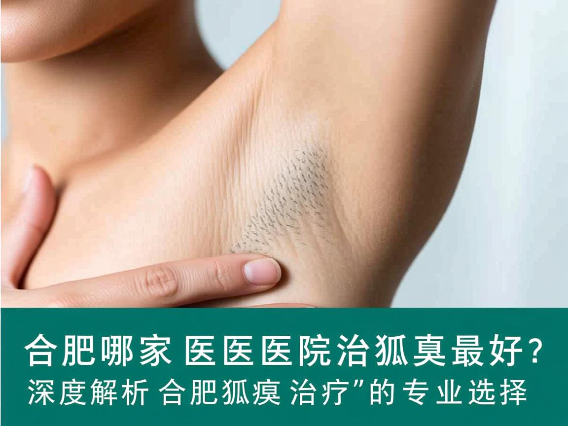 合肥哪家医院治狐臭最好？深度解析合肥狐臭治疗的专业选择