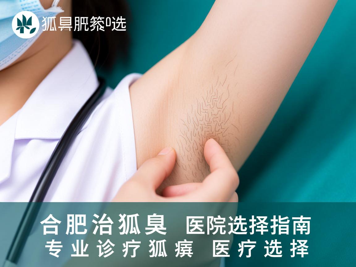 合肥治狐臭医院选择指南，专业诊疗狐臭的医疗选择