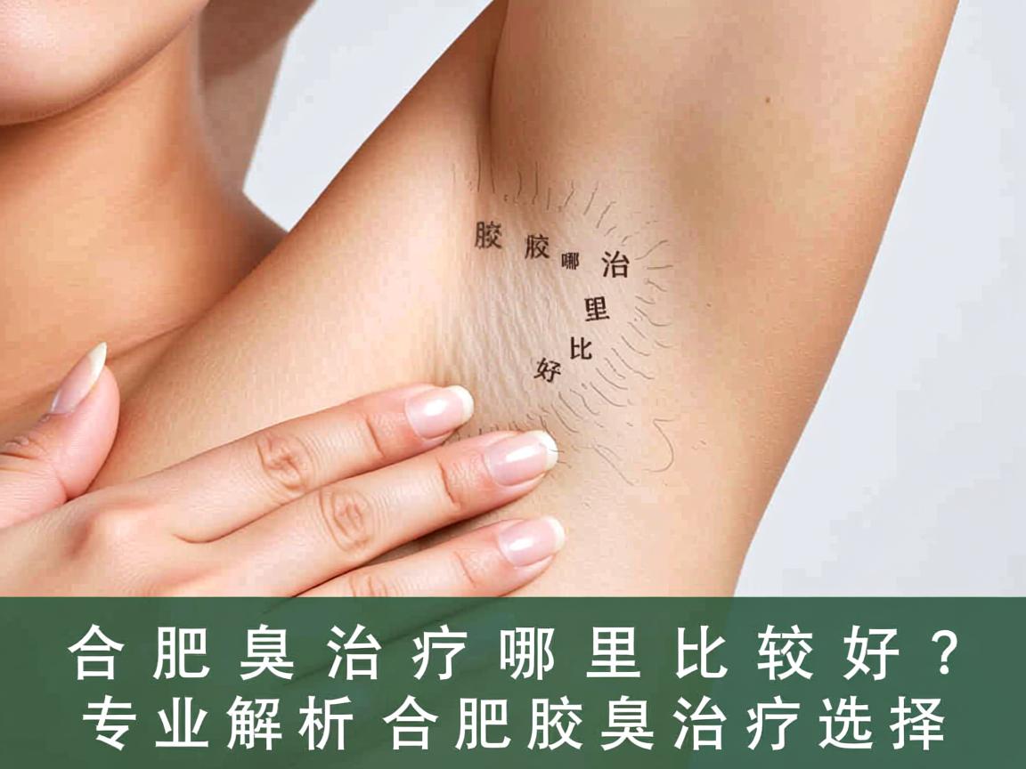 合肥腋臭治疗哪里比较好？专业解析合肥腋臭治疗选择