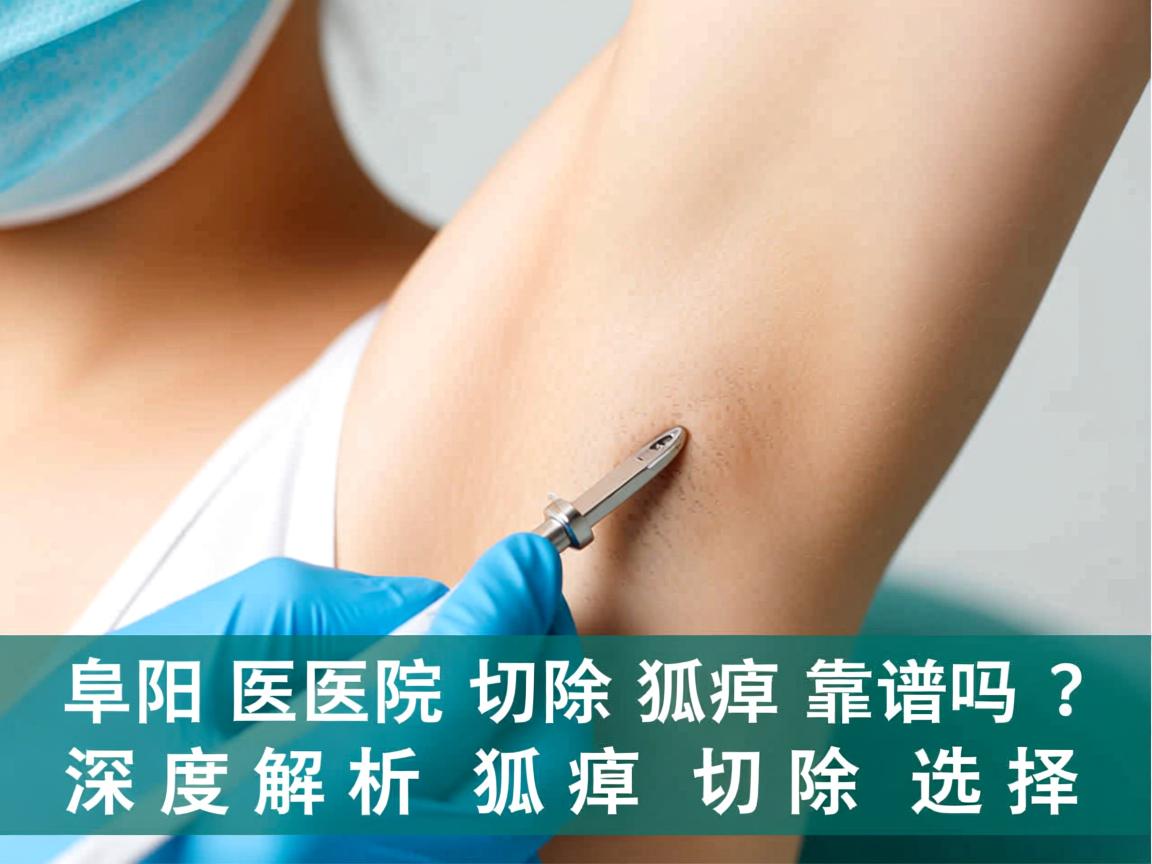 阜阳医院切除狐臭靠谱吗？深度解析狐臭切除选择