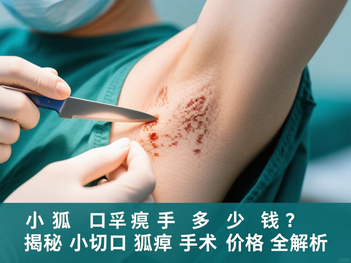 小切口狐臭手术多少钱？揭秘小切口狐臭手术价格全解析