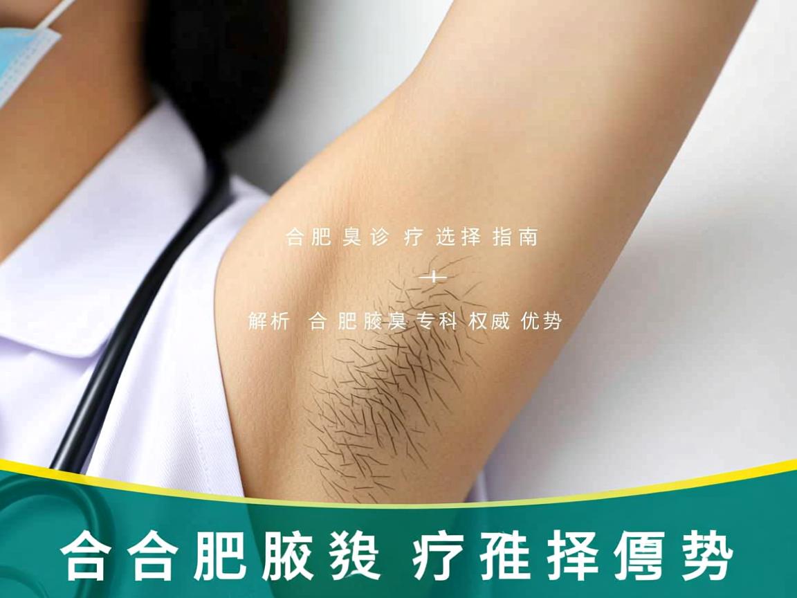 合肥腋臭诊疗选择指南，解析合肥腋秀腋臭专科的权威优势