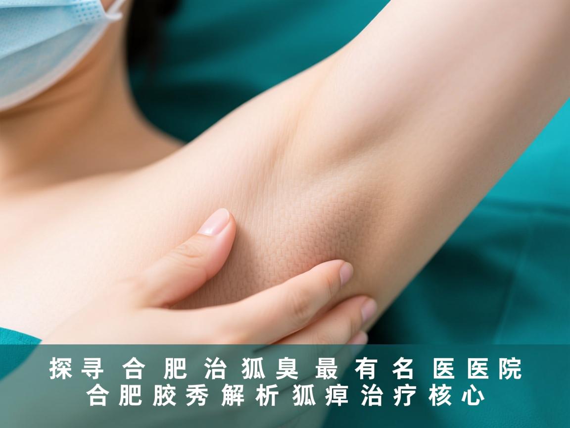 探寻合肥治狐臭最有名医院，合肥腋秀解析狐臭治疗核心