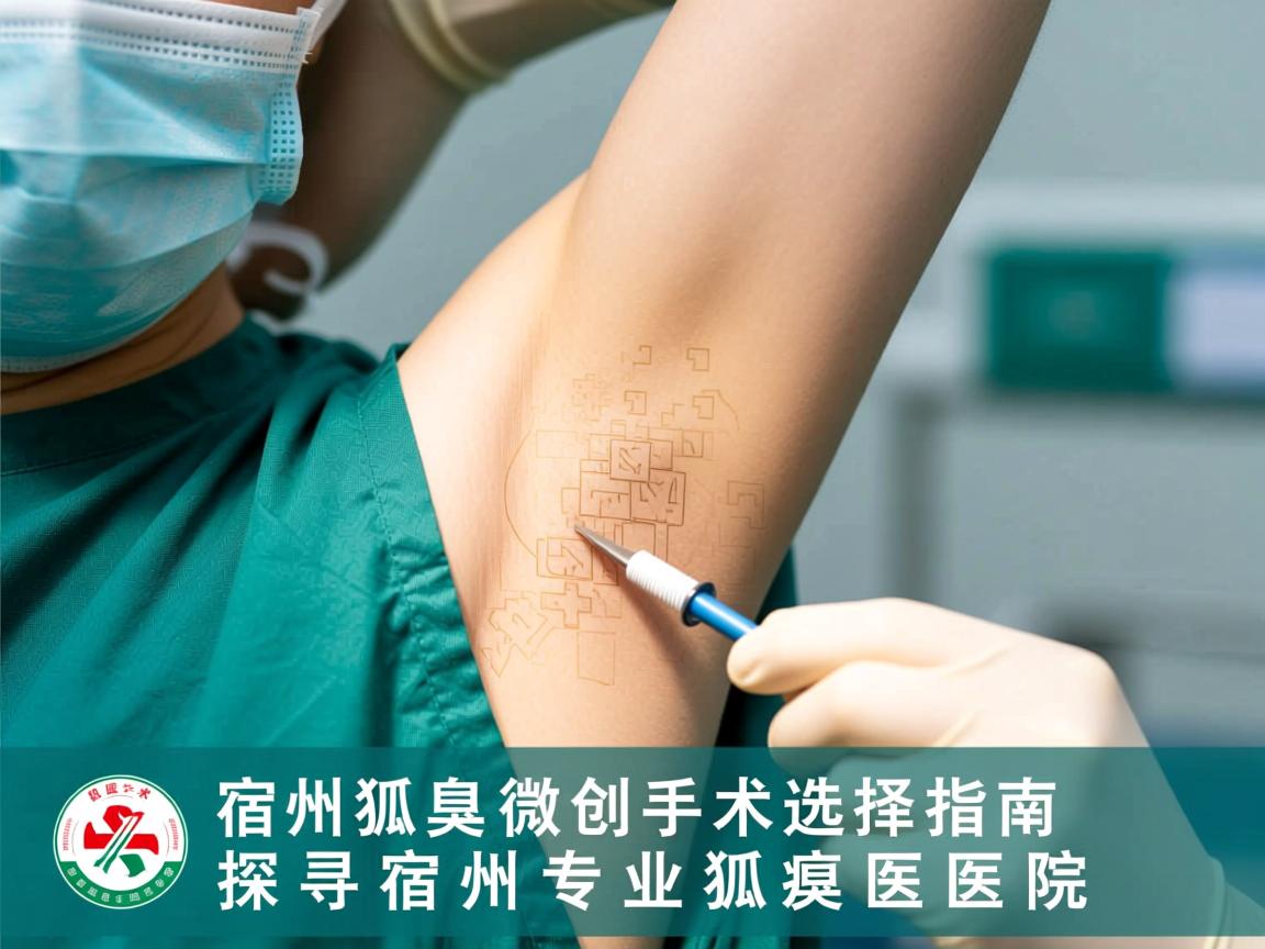 宿州狐臭微创手术选择指南，探寻宿州专业狐臭医院