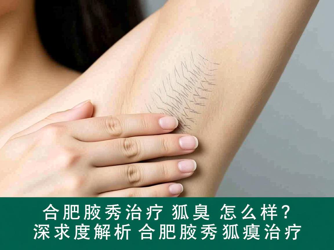 合肥腋秀治疗狐臭怎么样？深度解析合肥腋秀狐臭治疗