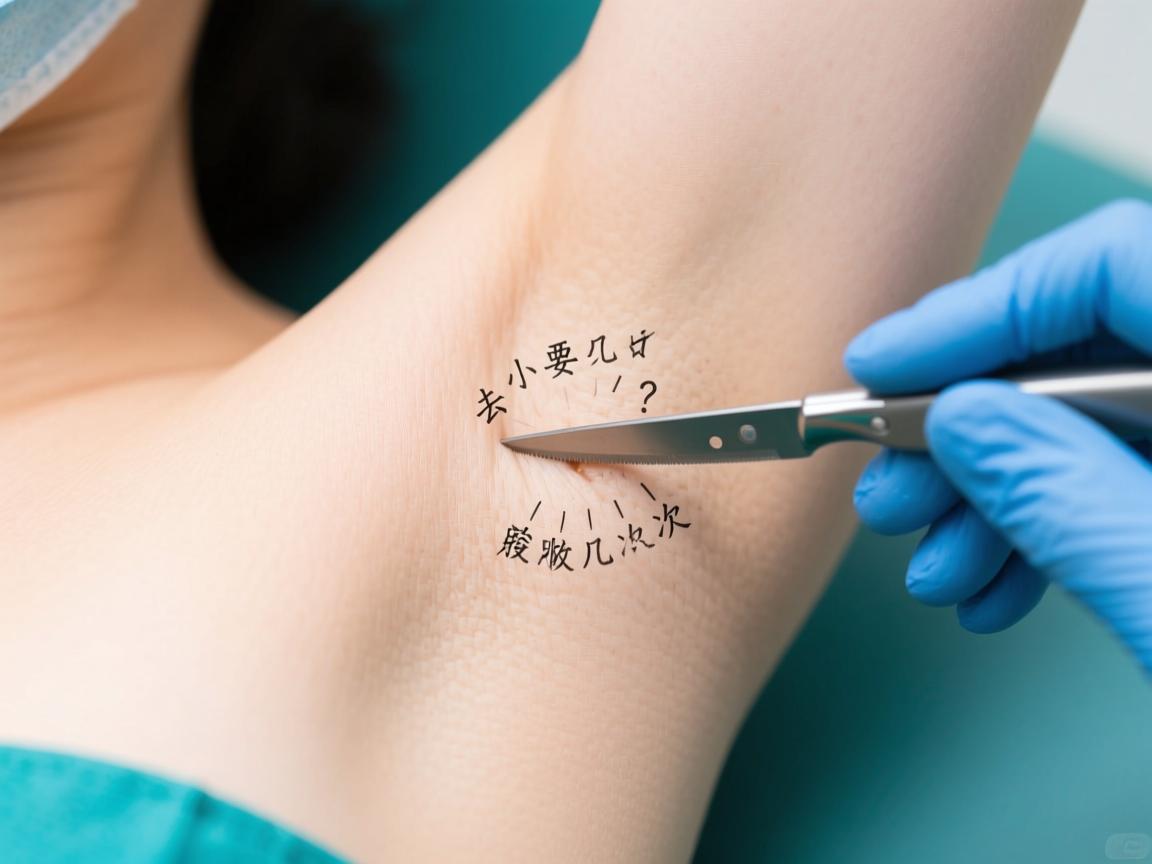 小切口去腋臭要做几次？详解小切口去腋臭的治疗次数