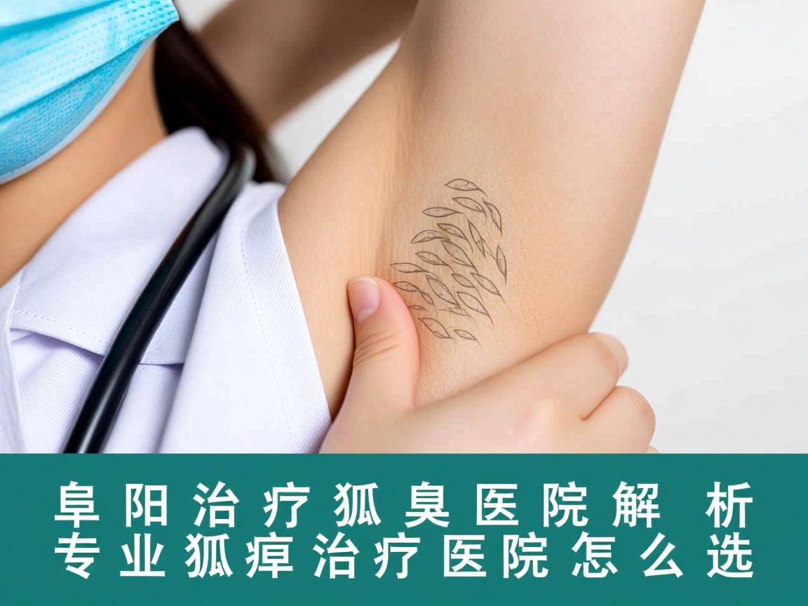 阜阳治疗狐臭医院解析，专业狐臭治疗医院怎么选