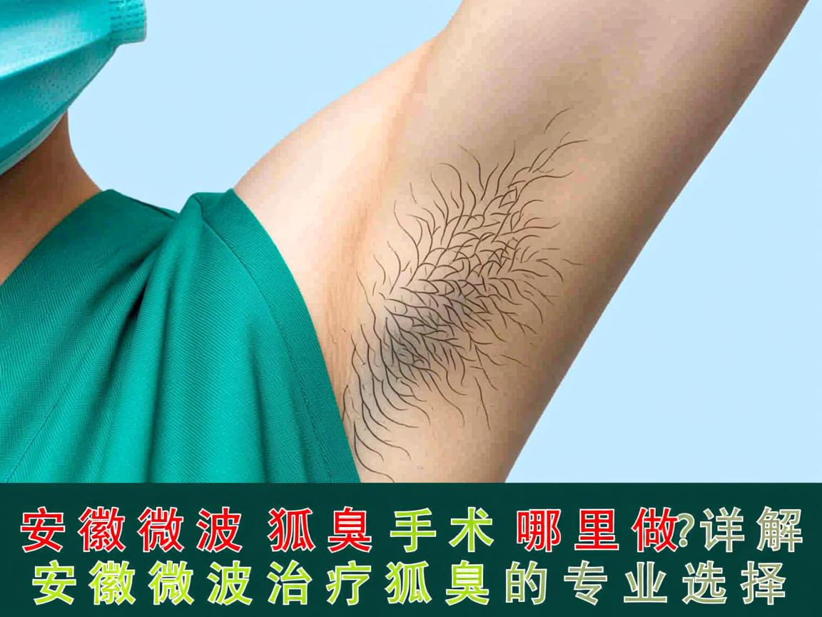 安徽微波狐臭手术哪里做？详解安徽微波治疗狐臭的专业选择