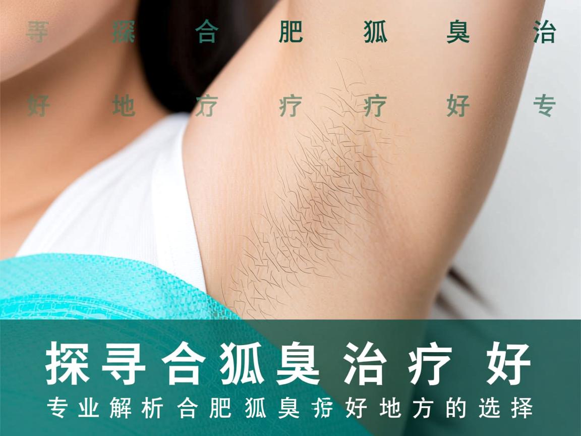 探寻合肥狐臭治疗好地方，专业解析合肥狐臭治疗好地方的选择