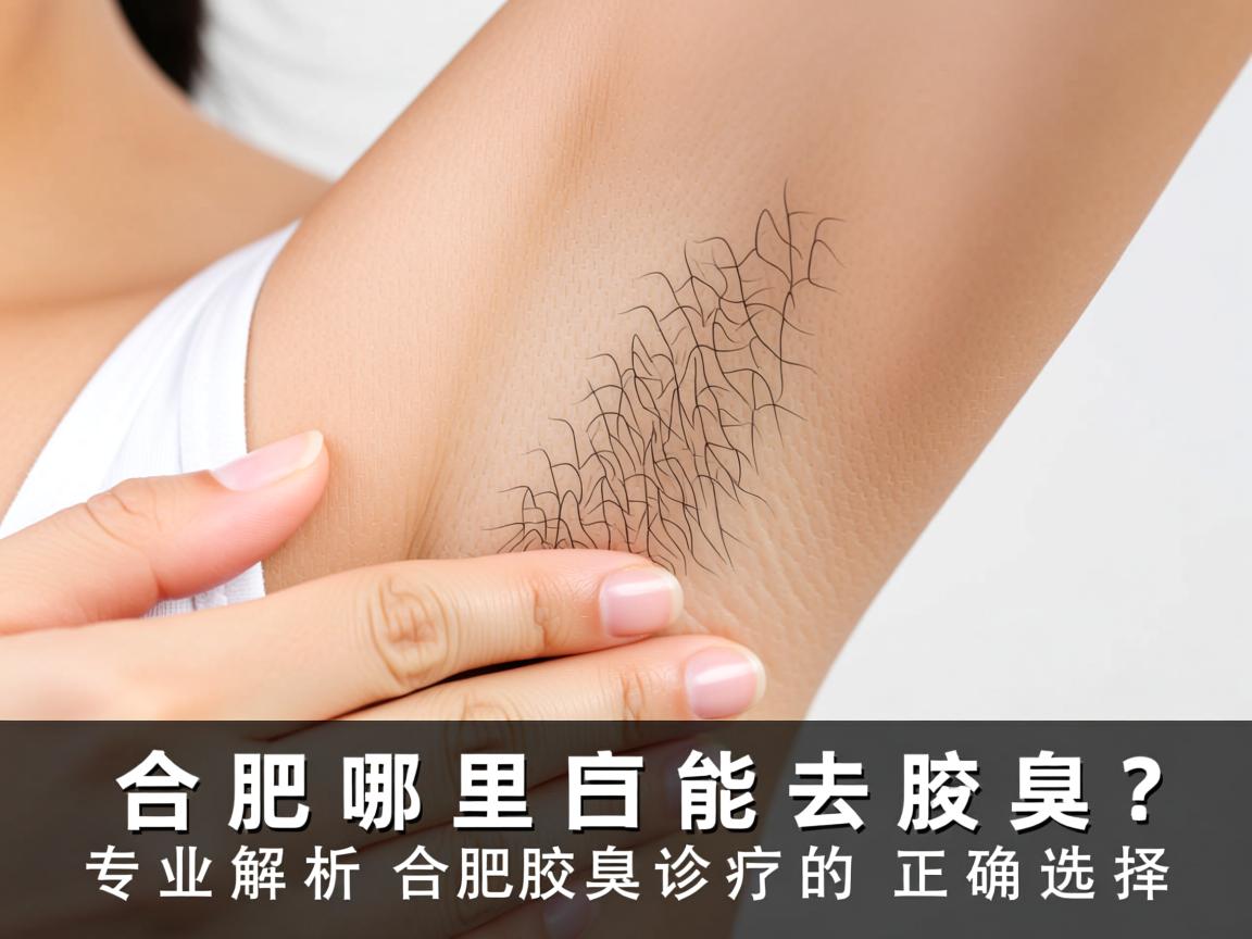 合肥哪里能去腋臭？专业解析合肥腋臭诊疗的正确选择