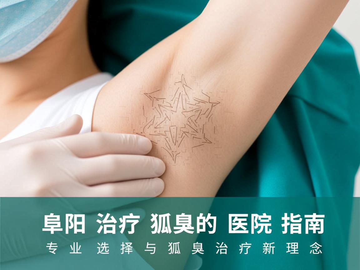 阜阳治疗狐臭的医院指南，专业选择与狐臭治疗新理念
