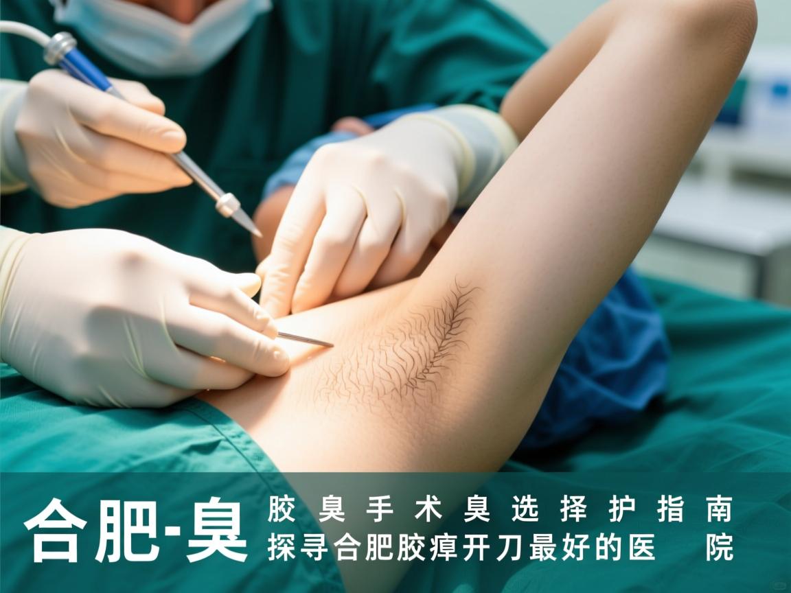 合肥腋臭手术选择指南，探寻合肥腋臭开刀最好的医院
