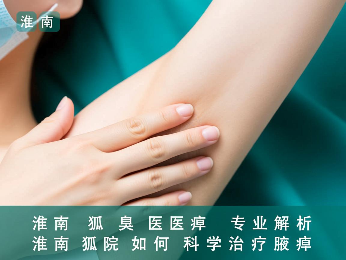 淮南狐臭医院专业解析，淮南狐臭医院如何科学治疗腋臭