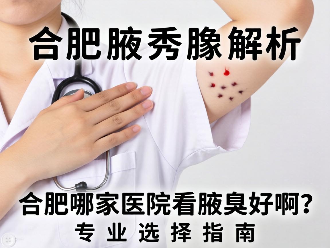合肥腋秀解析，合肥哪家医院看腋臭好啊？专业选择指南