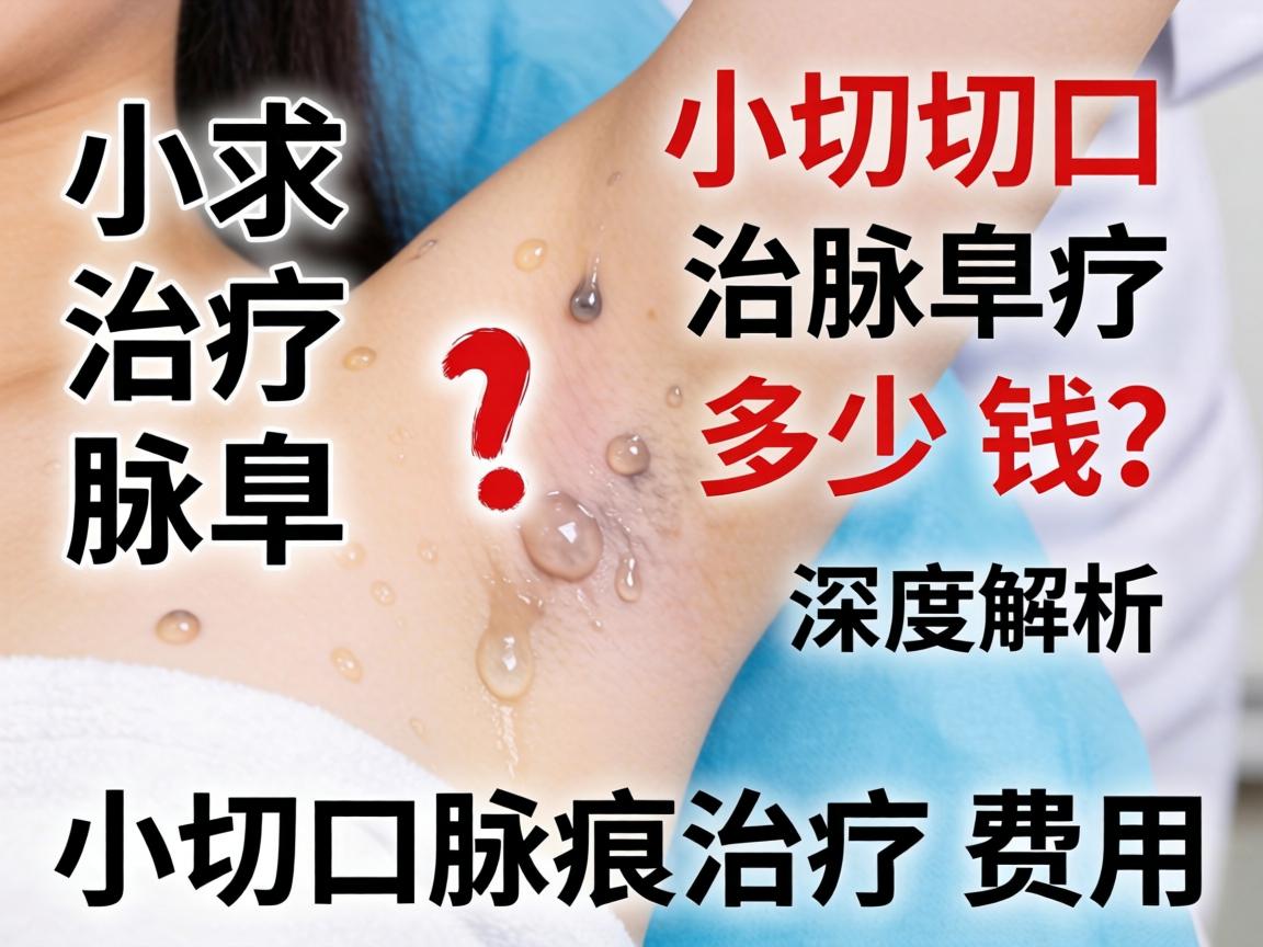 小切口治疗腋臭多少钱？深度解析小切口腋臭治疗费用
