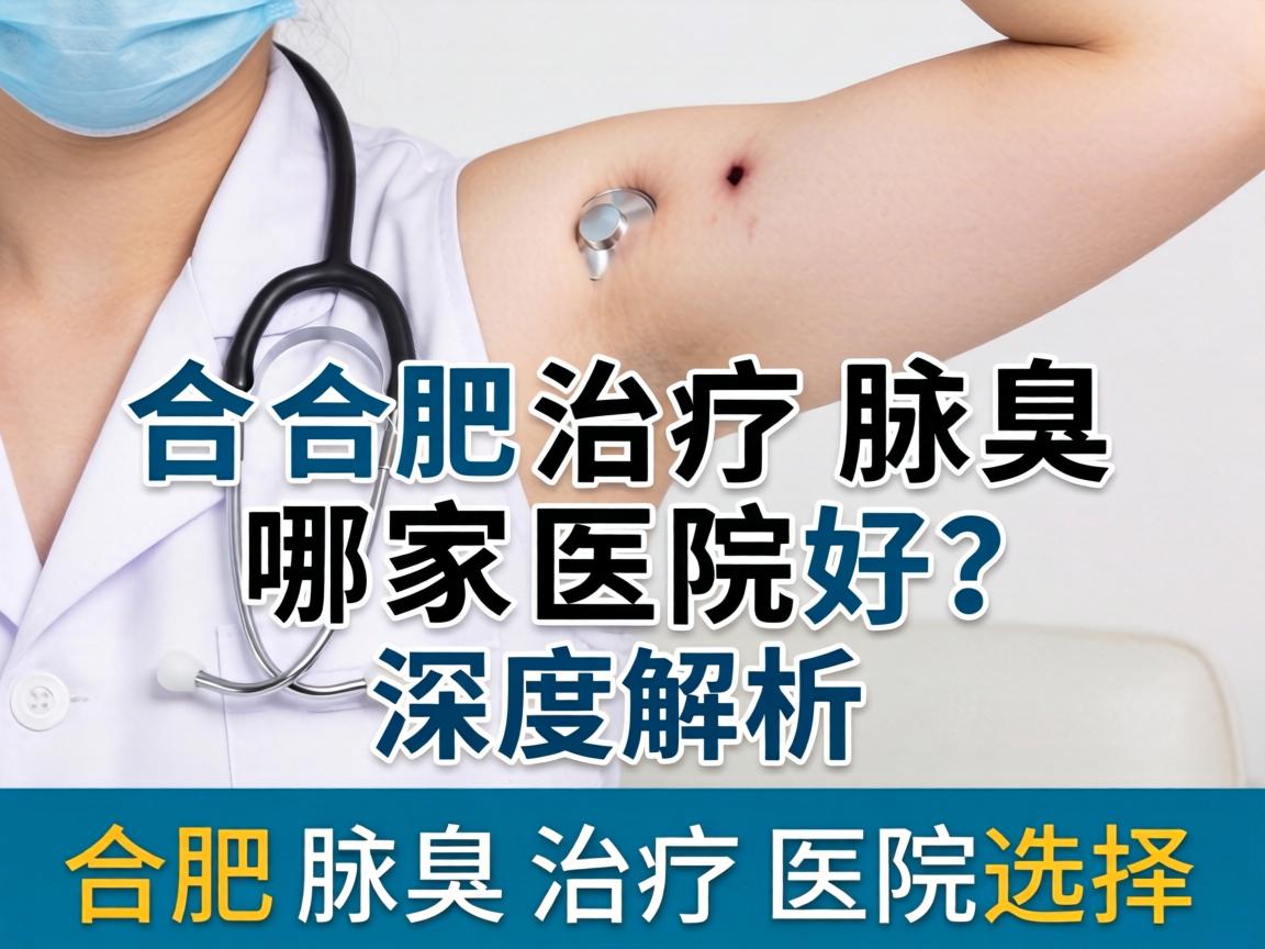 在合肥治疗腋臭哪家医院好？深度解析合肥腋臭治疗医院选择