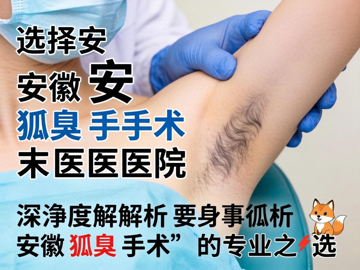 选择安徽狐臭手术医院，深度解析安徽狐臭手术的专业之选