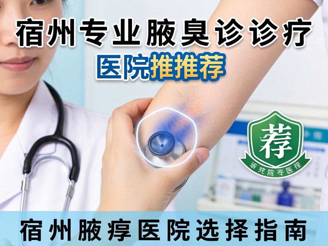 宿州专业腋臭诊疗医院推荐，宿州腋臭医院选择指南