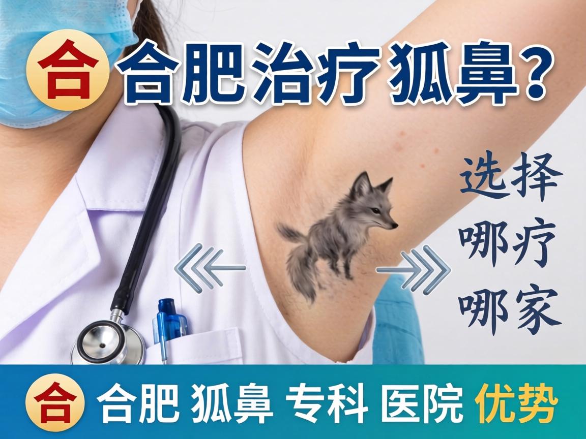 合肥治疗狐臭选择哪家医院?解析合肥狐臭专科医院优势 合肥治疗狐臭选择哪家医院?解析合肥狐臭专科医院优势