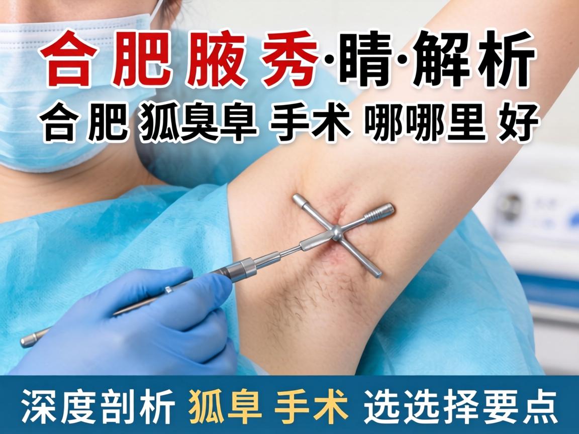 合肥腋秀解析,合肥狐臭手术哪里好,深度剖析狐臭手术选择要点 合肥腋秀解析,合肥狐臭手术哪里好,深度剖析狐臭手术选择要点