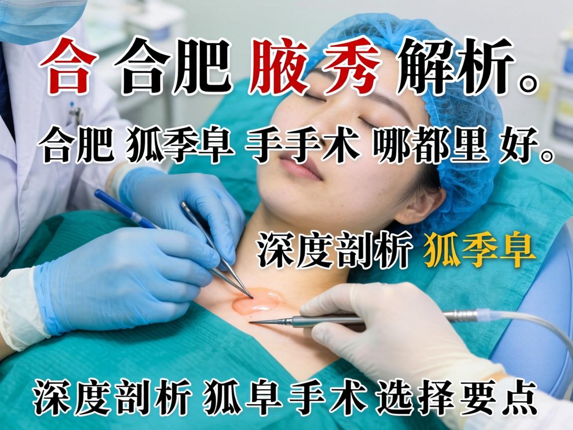 合肥腋秀解析,合肥狐臭手术哪里好,深度剖析狐臭手术选择要点 合肥腋秀解析,合肥狐臭手术哪里好,深度剖析狐臭手术选择要点