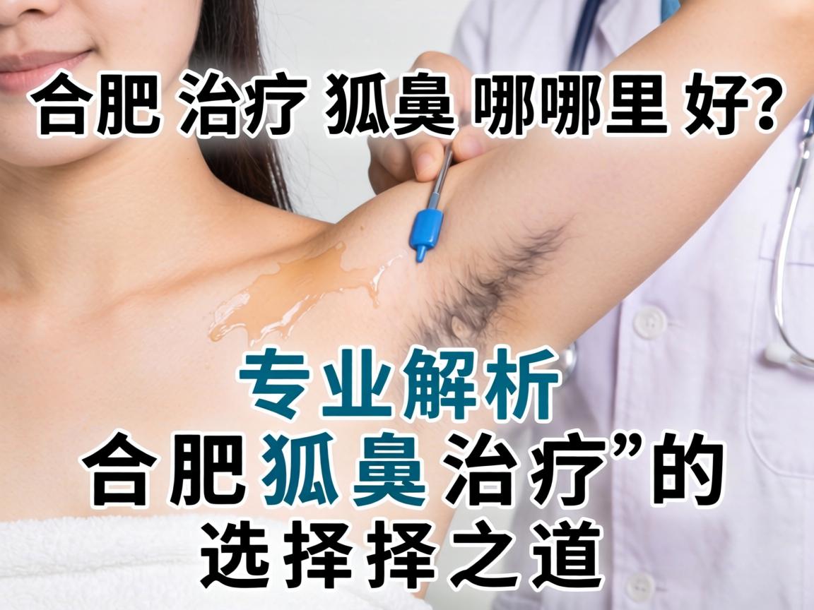 合肥治疗狐臭哪里好?专业解析合肥狐臭治疗的选择之道 合肥治疗狐臭哪里好?专业解析合肥狐臭治疗的选择之道