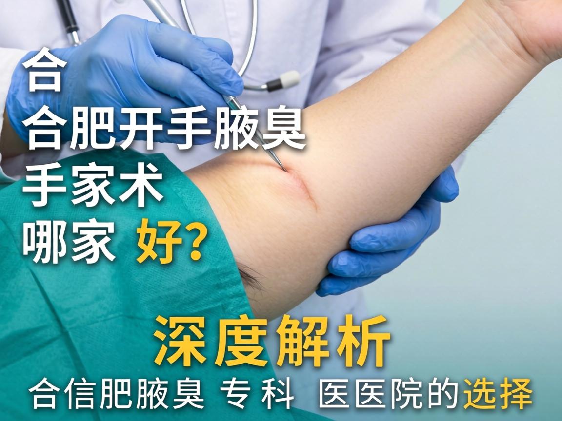 合肥开腋臭手术哪家好?深度解析合肥腋臭专科医院的选择 合肥开腋臭手术哪家好?深度解析合肥腋臭专科医院的选择
