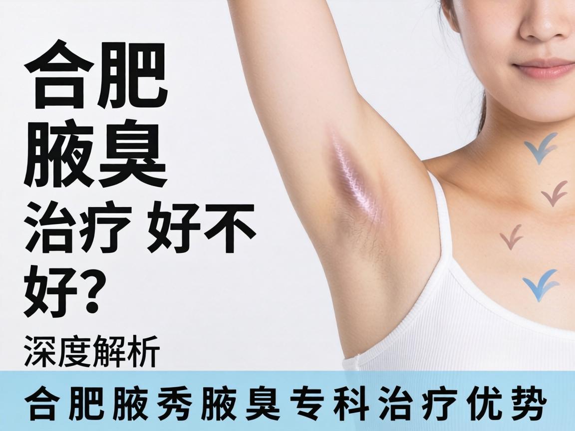 合肥腋臭治疗好不好？深度解析合肥腋秀腋臭专科治疗优势