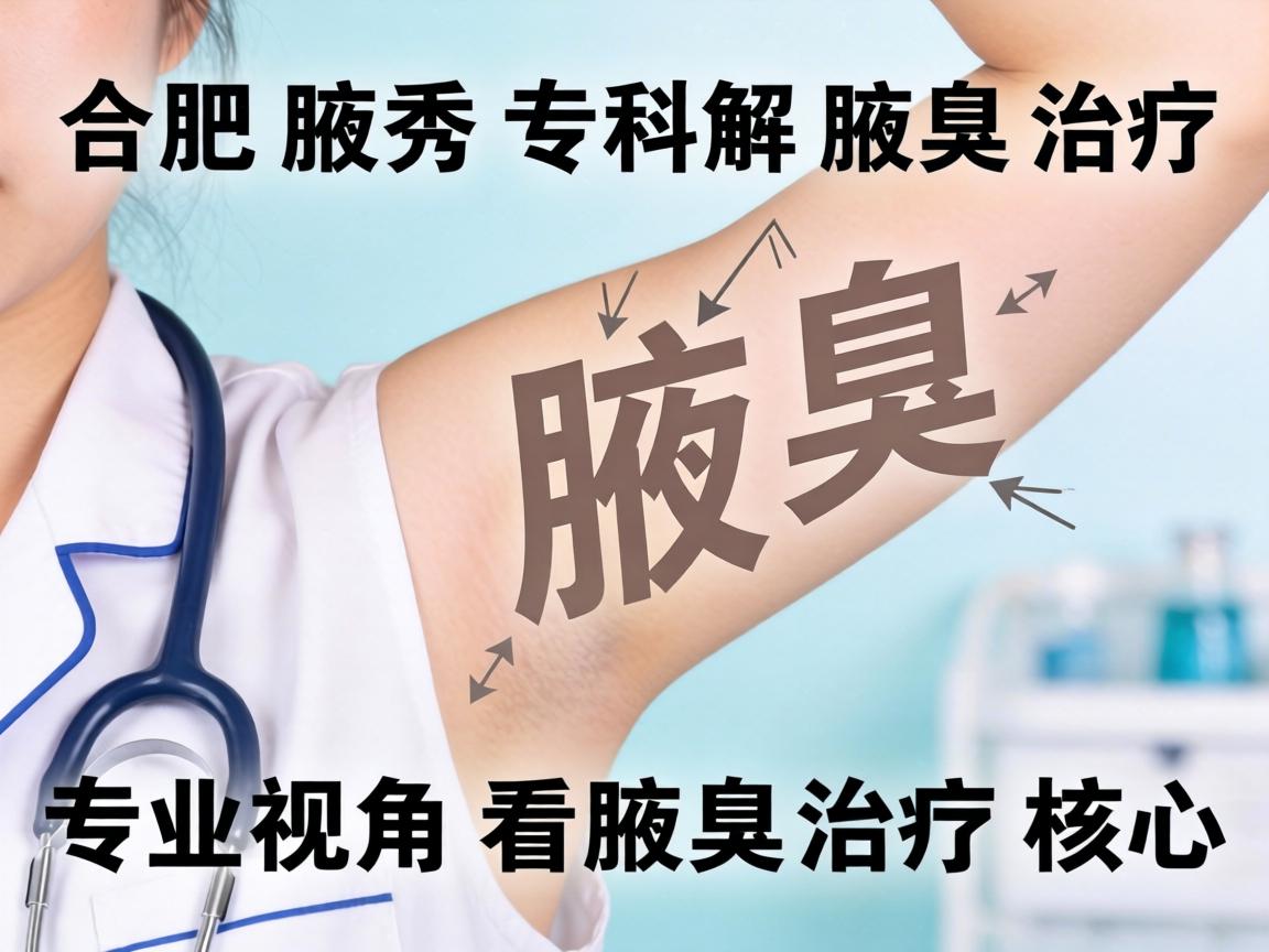 合肥腋秀专科解析腋臭治疗，专业视角看腋臭治疗核心