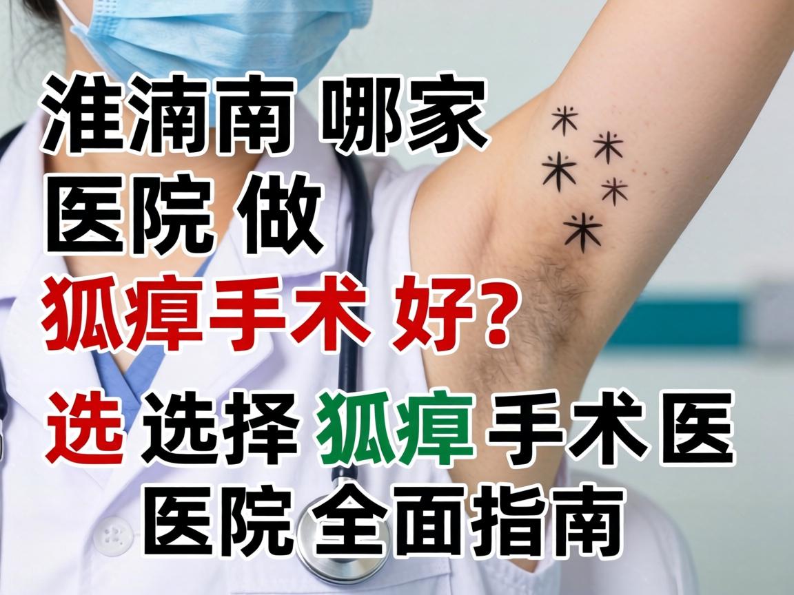 淮南哪家医院做狐臭手术好?选择狐臭手术医院的全面指南 淮南哪家医院做狐臭手术好?选择狐臭手术医院的全面指南