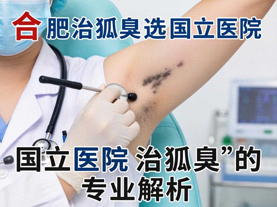 合肥治狐臭选国立医院，国立医院治狐臭的专业解析