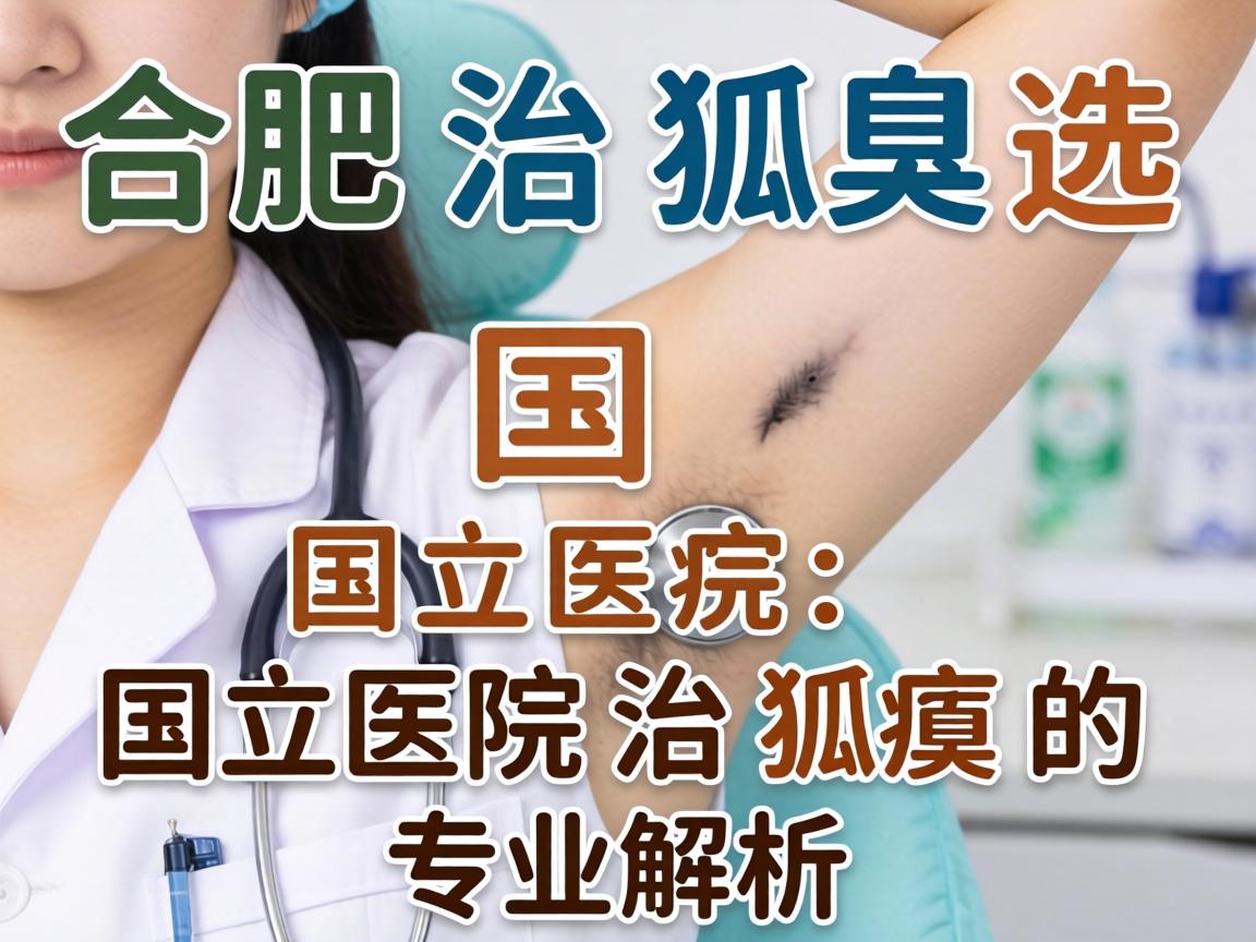 合肥治狐臭选国立医院，国立医院治狐臭的专业解析