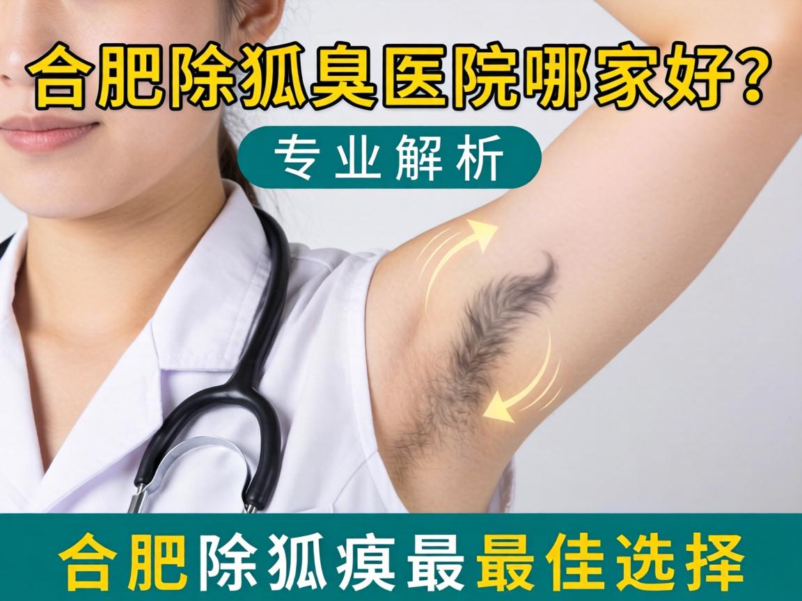 合肥除狐臭医院哪家好？专业解析合肥除狐臭最佳选择