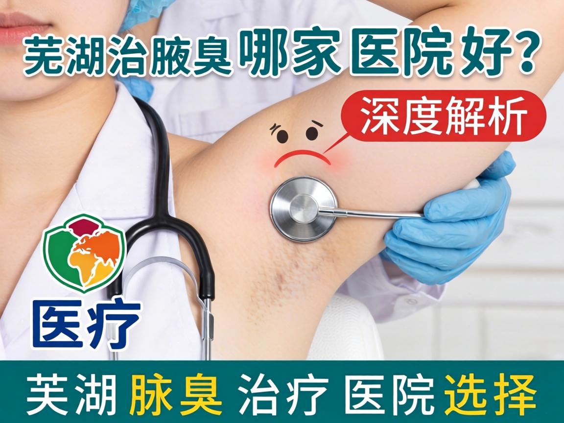芜湖治腋臭哪家医院好？深度解析芜湖腋臭治疗医院选择