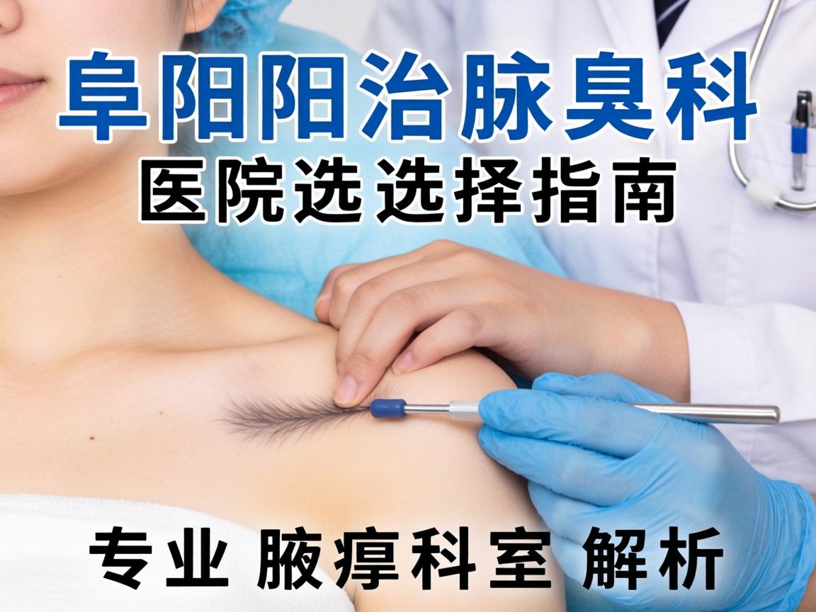 阜阳治腋臭科医院选择指南，专业腋臭科室解析