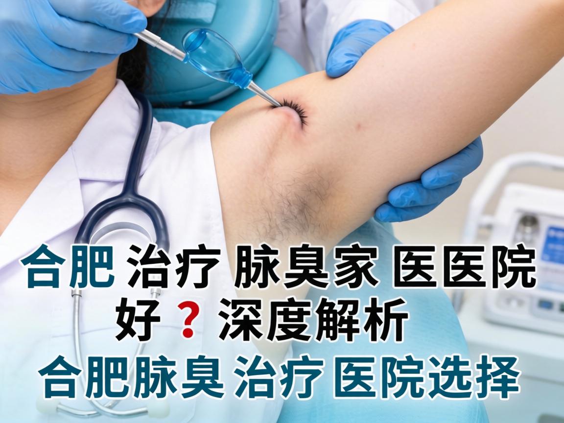 在合肥治疗腋臭哪家医院好？深度解析合肥腋臭治疗医院选择