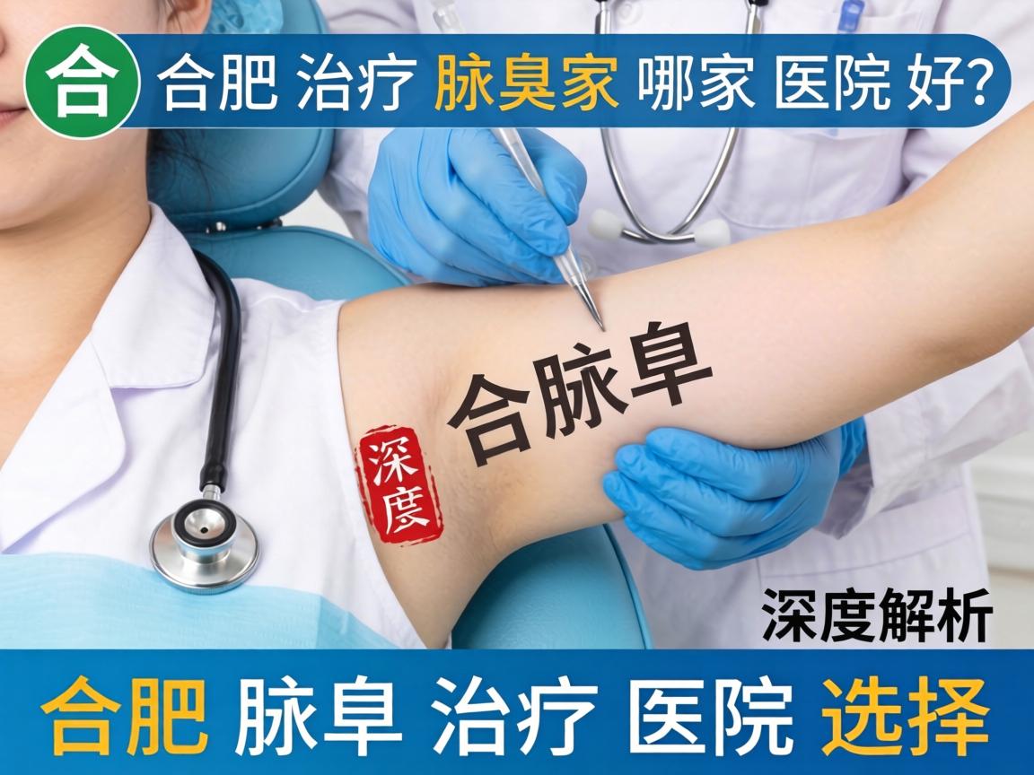 在合肥治疗腋臭哪家医院好？深度解析合肥腋臭治疗医院选择