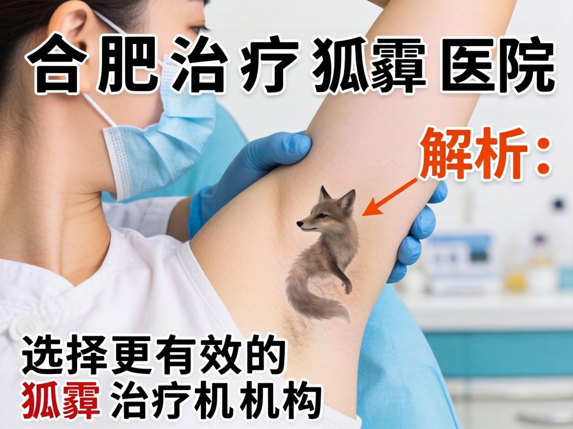 合肥治疗狐臭医院解析，如何选择更有效的狐臭治疗机构