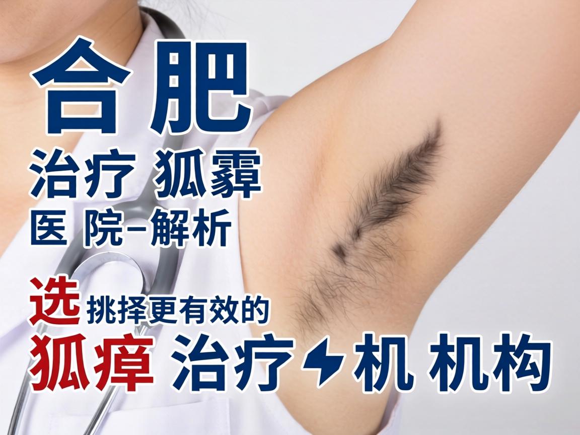 合肥治疗狐臭医院解析，如何选择更有效的狐臭治疗机构