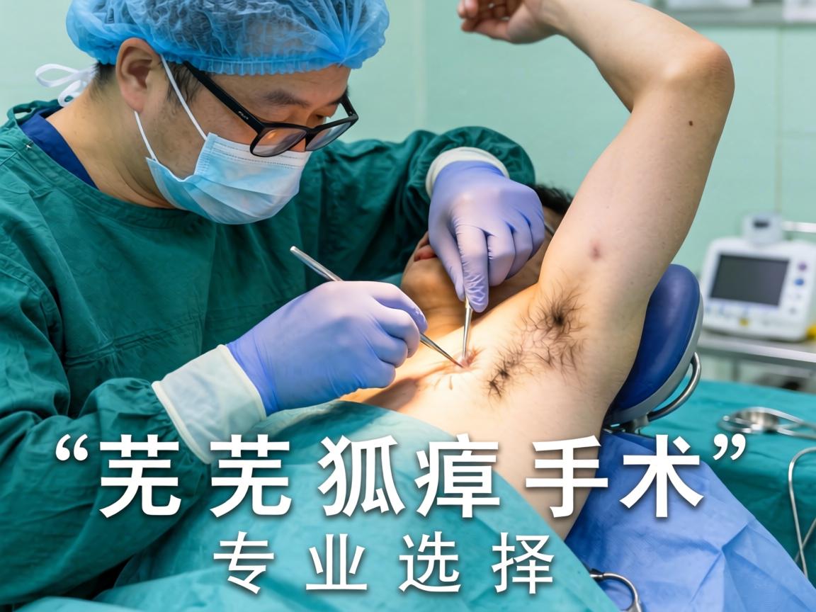 探访芜湖狐臭手术医院，深度解析芜湖狐臭手术的专业选择