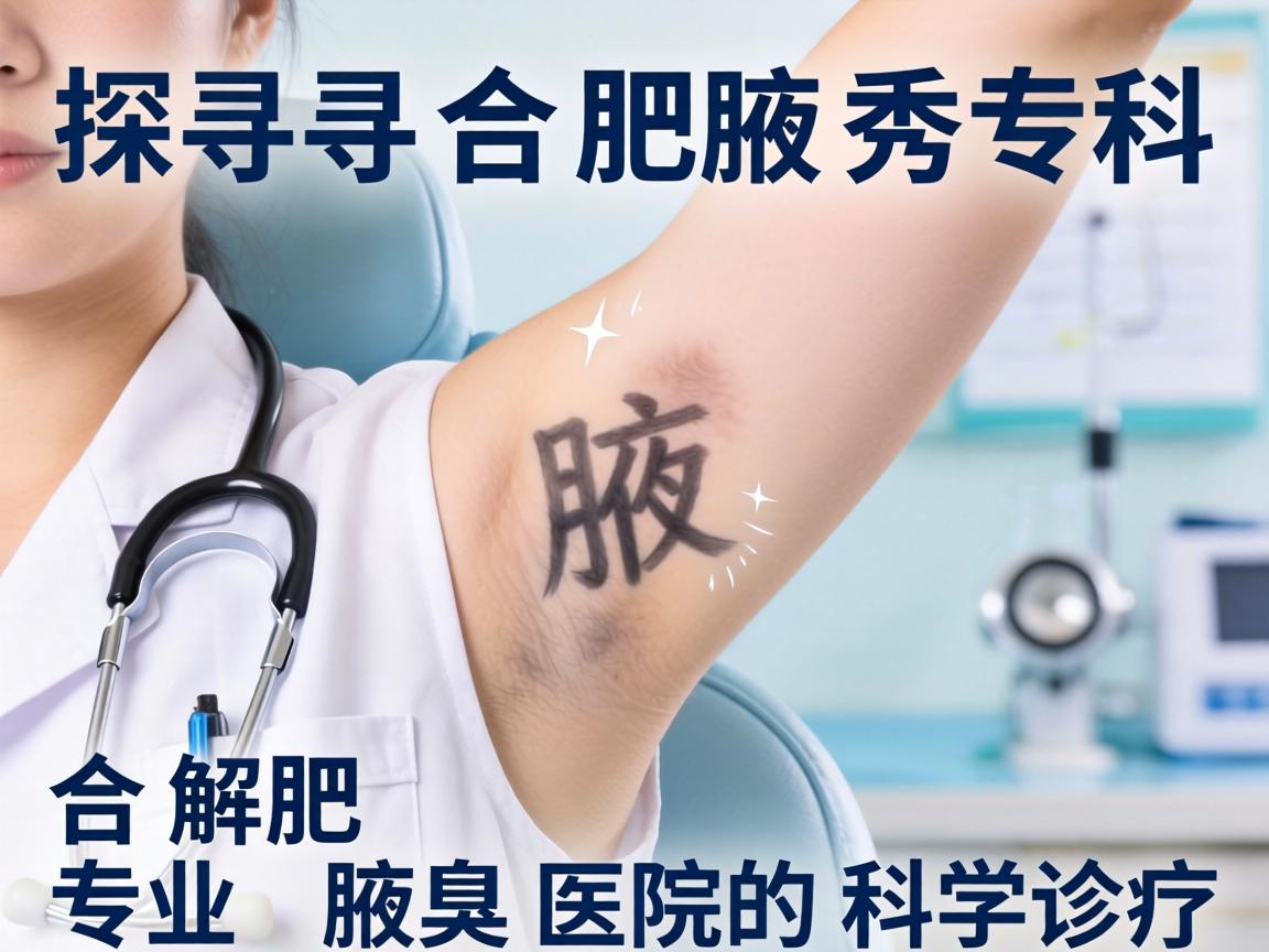探寻合肥腋秀专科，解析合肥专业腋臭医院的科学诊疗