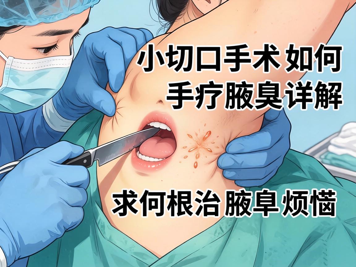 小切口腋臭手术详解,小切口手术如何根治腋臭烦恼 小切口腋臭手术详解,小切口手术如何根治腋臭烦恼
